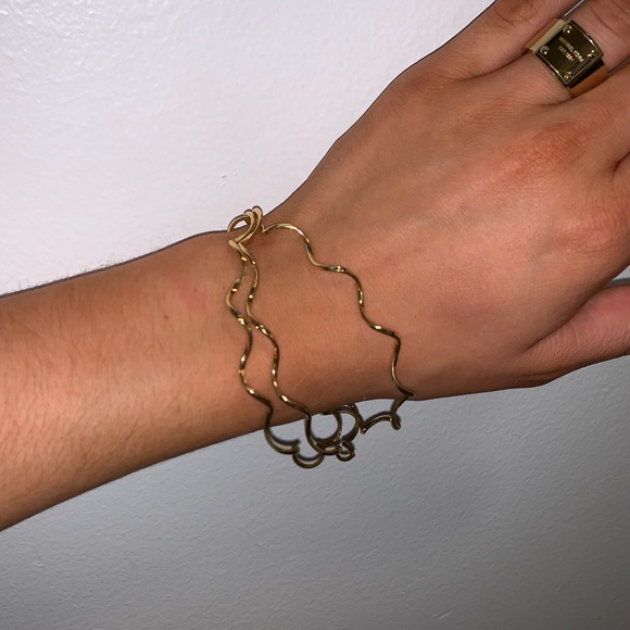 Delicate Vintage Gold Bangles
